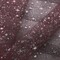 1 Yard Foil Star Organza Fabric Sheer Silver Stars Lightweight Polyester 58/59 inches wide